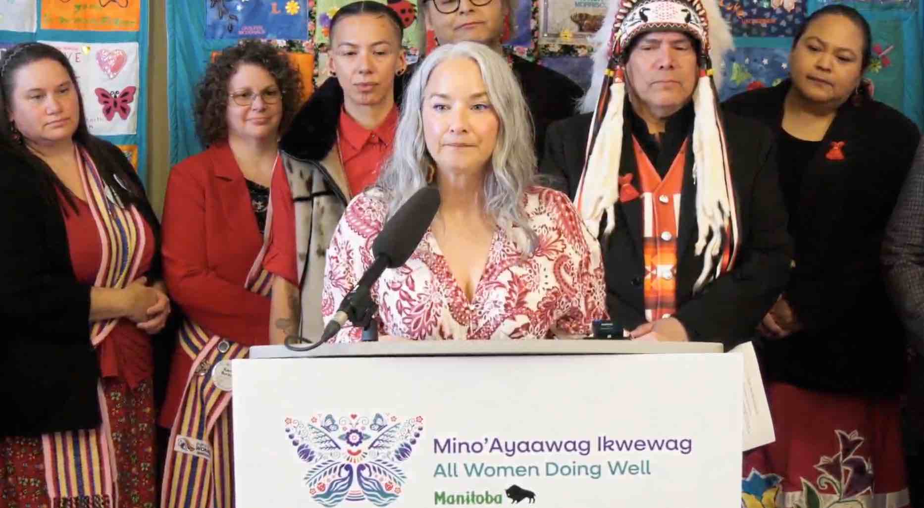 Nahanni Fontaine, ministre des Familles, ministre responsable de l’Accessibilité et de la Condition féminine.