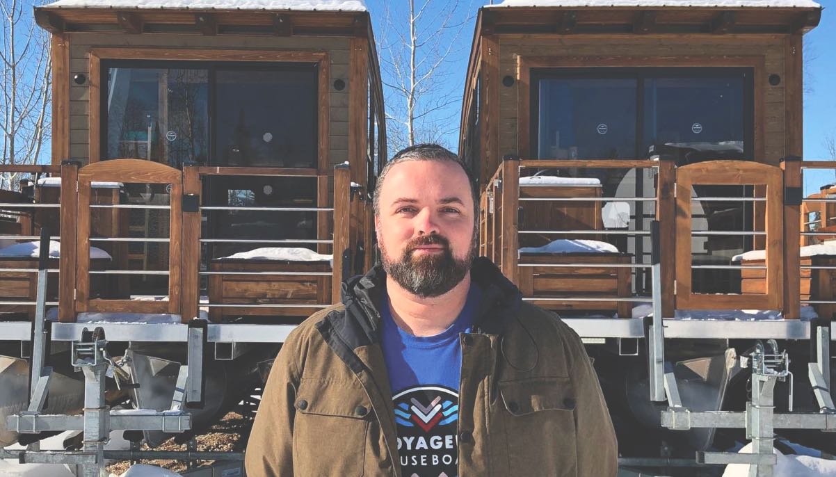 Jérémy Faure, fondateur de Voyageur Houseboats.
