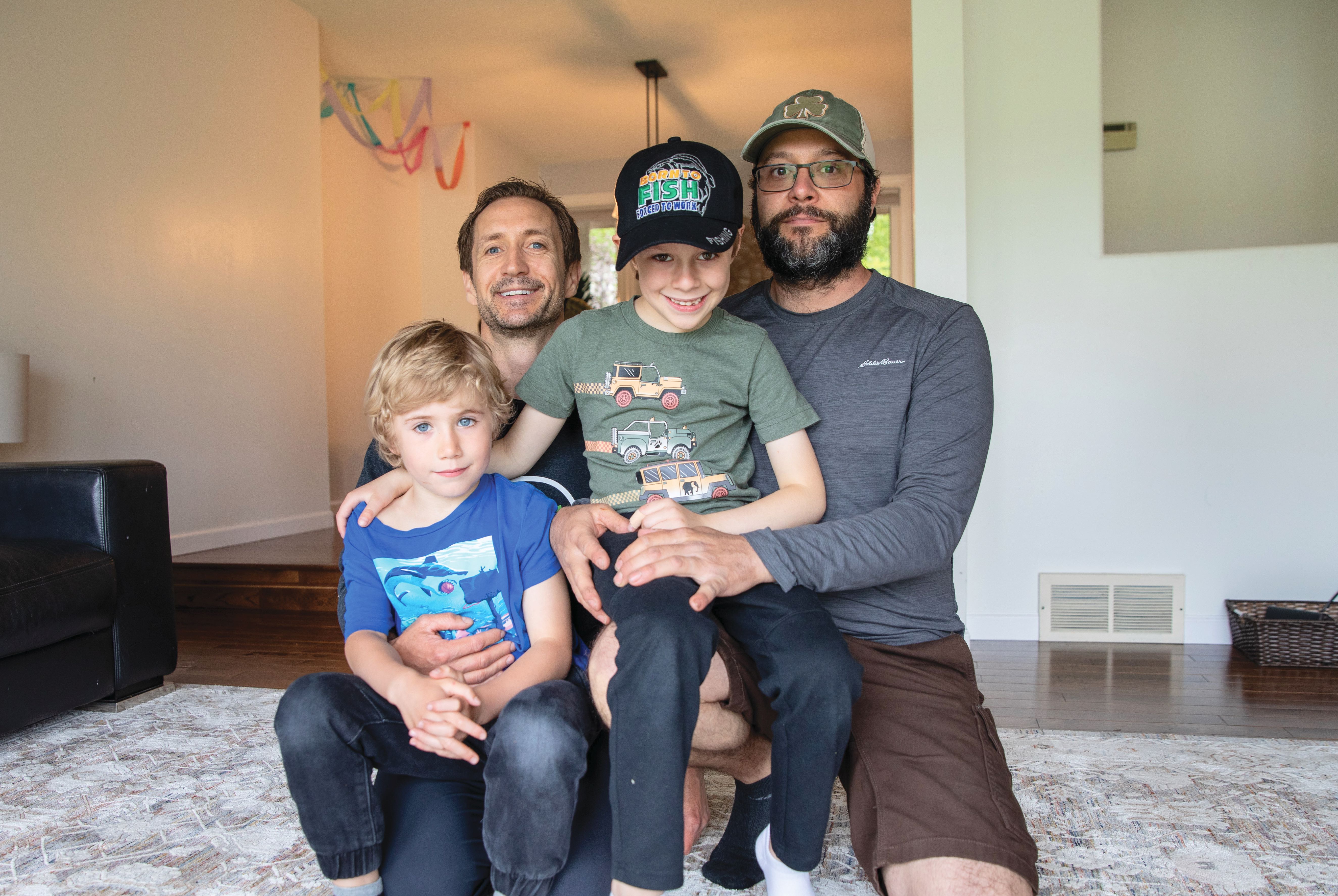 Pascal Breton et son fils Rémi Gautron-Breton ainsi que leurs amis Eric Gauthier et Caleb Henley ont été évacués le mardi 13 mai alors qu’ils étaient partis camper et pêcher.