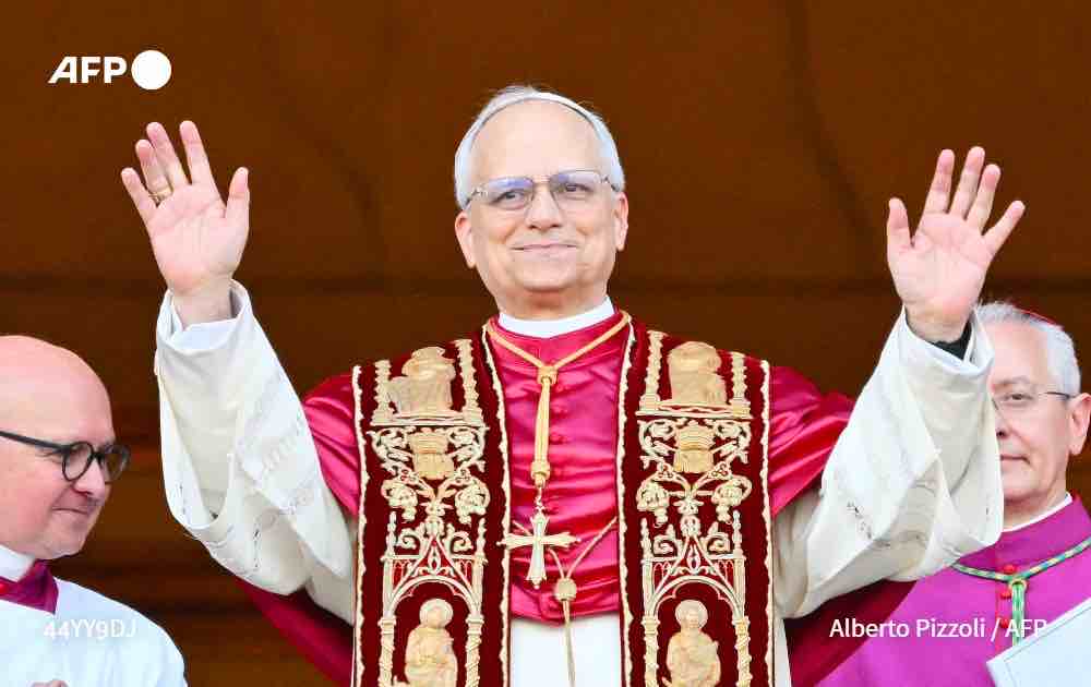 Le nouveau pape Léon XIV.
