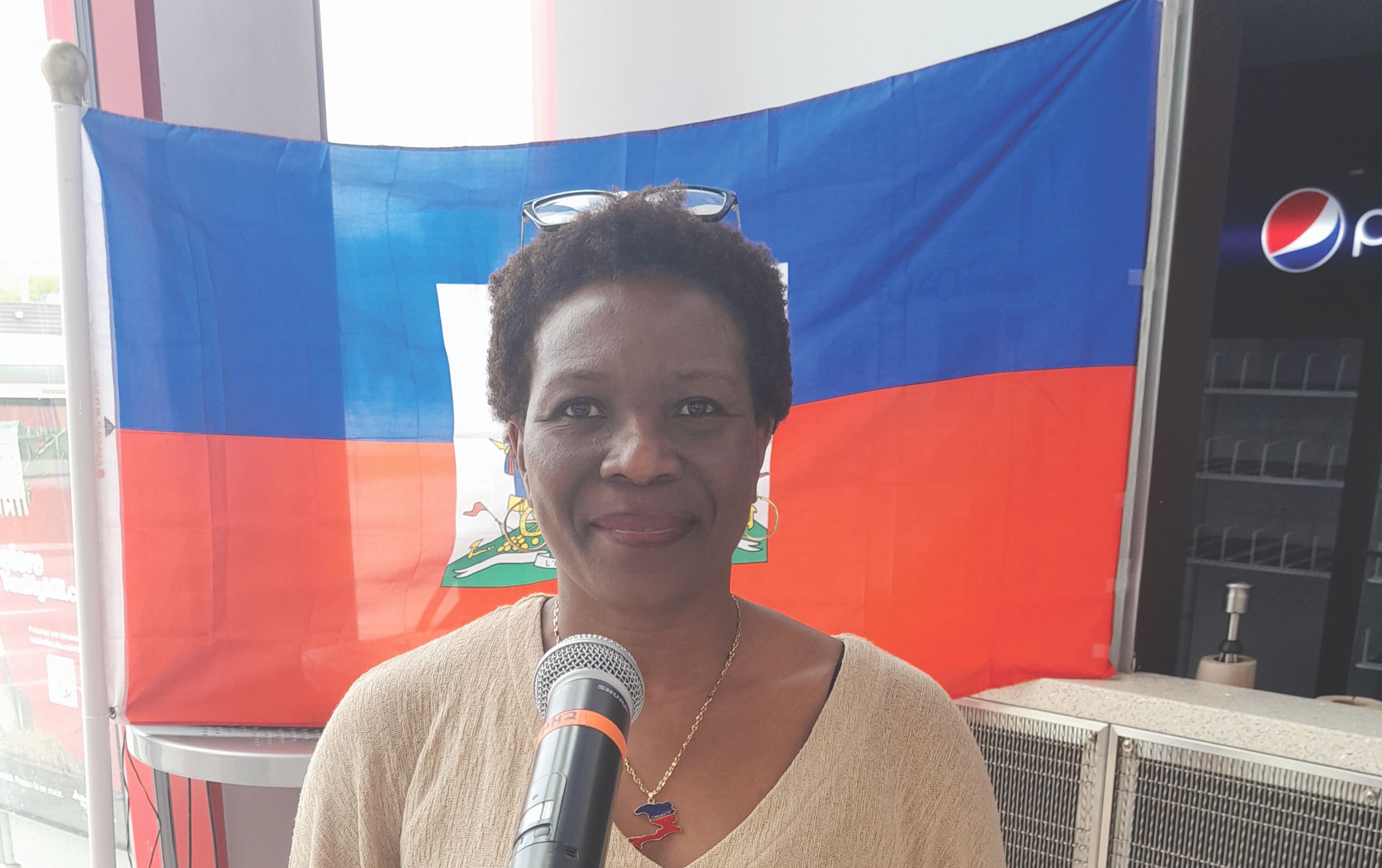 Suzanne Chrispin, présidente du Regroupement des Haïtiens du Manitoba.