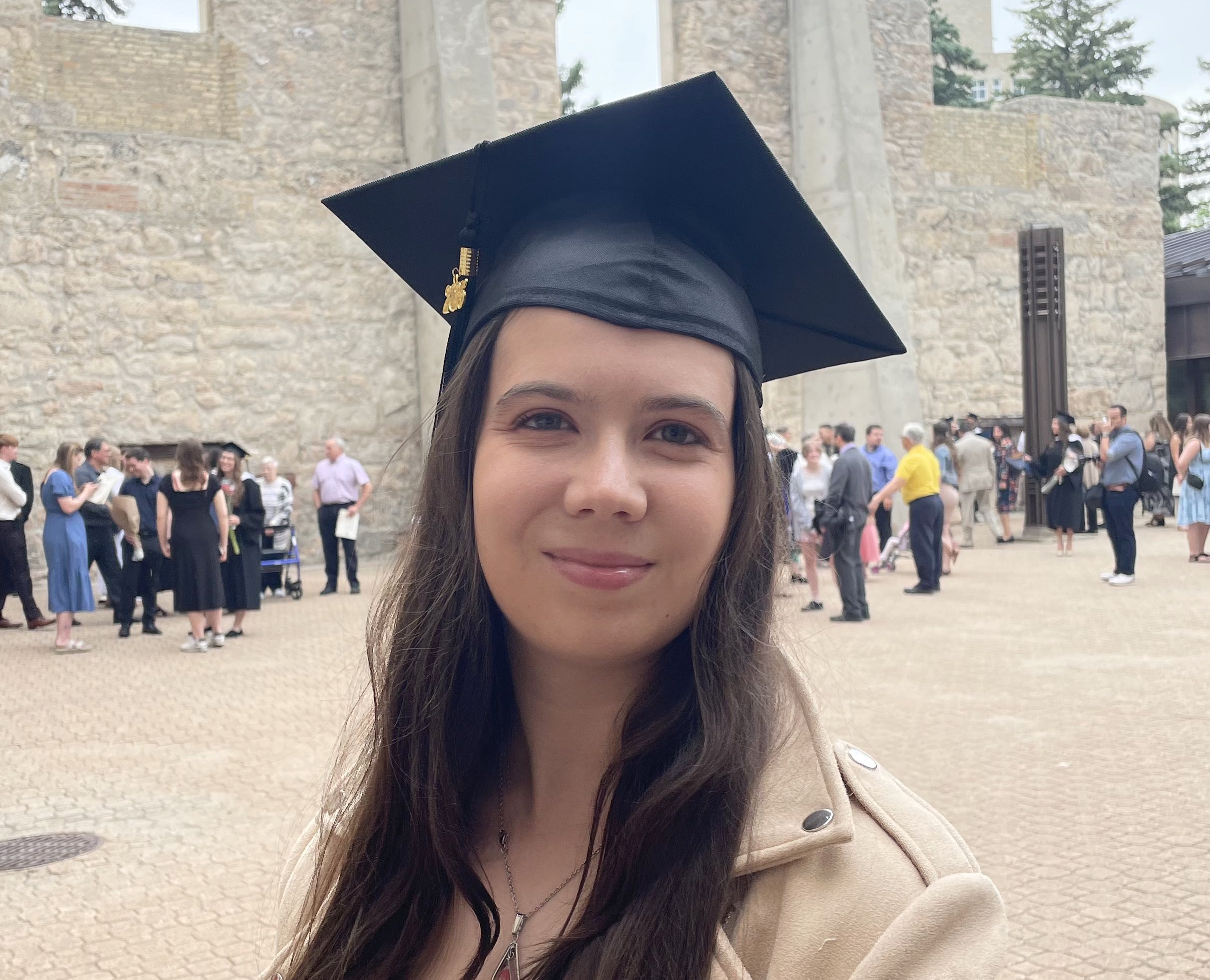 Vanessa Arnaud a obtenu la médaille d’or de l’Université du Manitoba et prix Paul-Ruest en sciences.