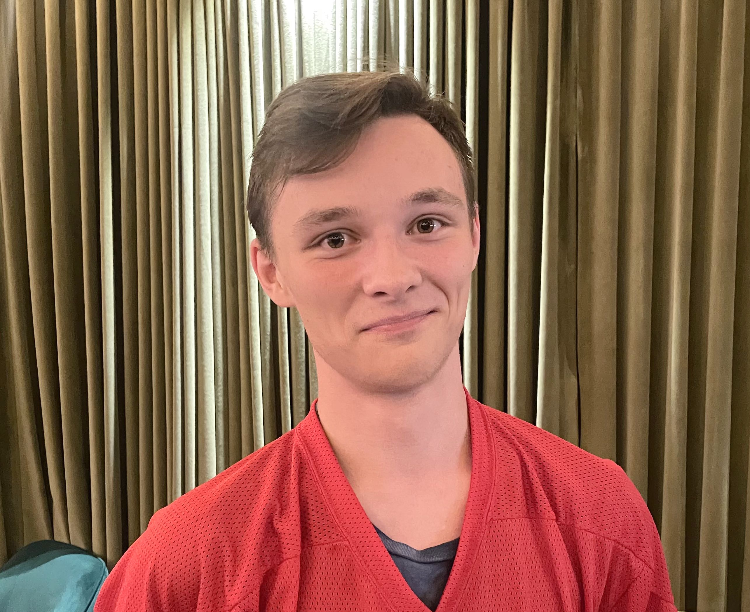 Alex Chorly, élève de 12e année du Collège
Beliveau.