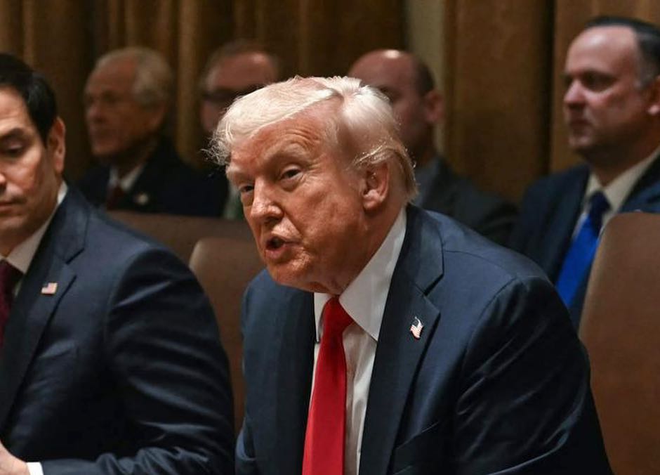 Donald Trump, président américain.