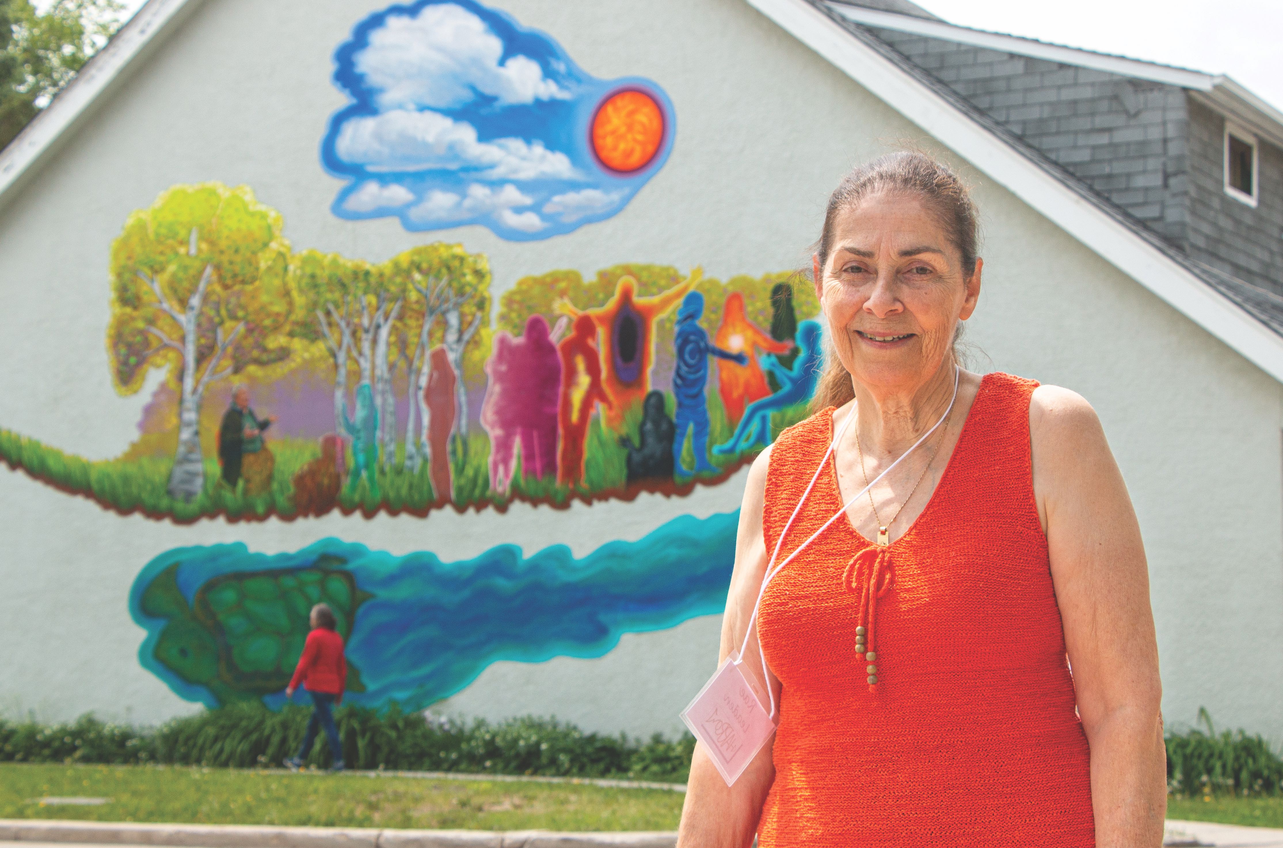 Rae Leaden, présidente
du conseil de l’Église
communautaire Harrow.