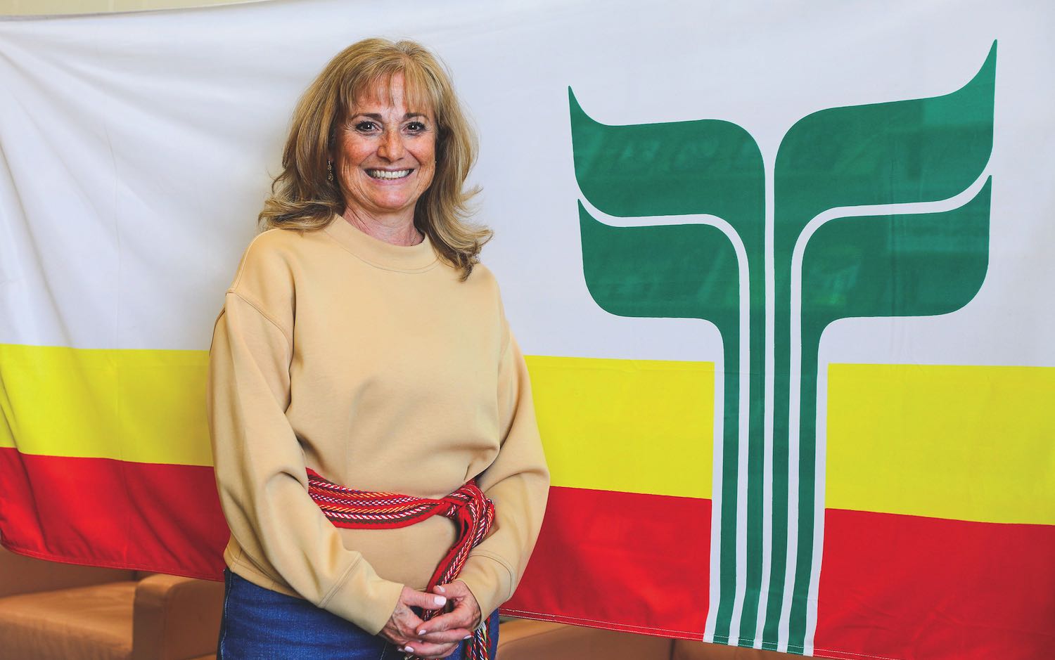 Connie Yunyk, orthopédagogue et conseillère du Collège Pierre-Elliott Trudeau d’immersion française, dans la Division scolaire River East Transcona.