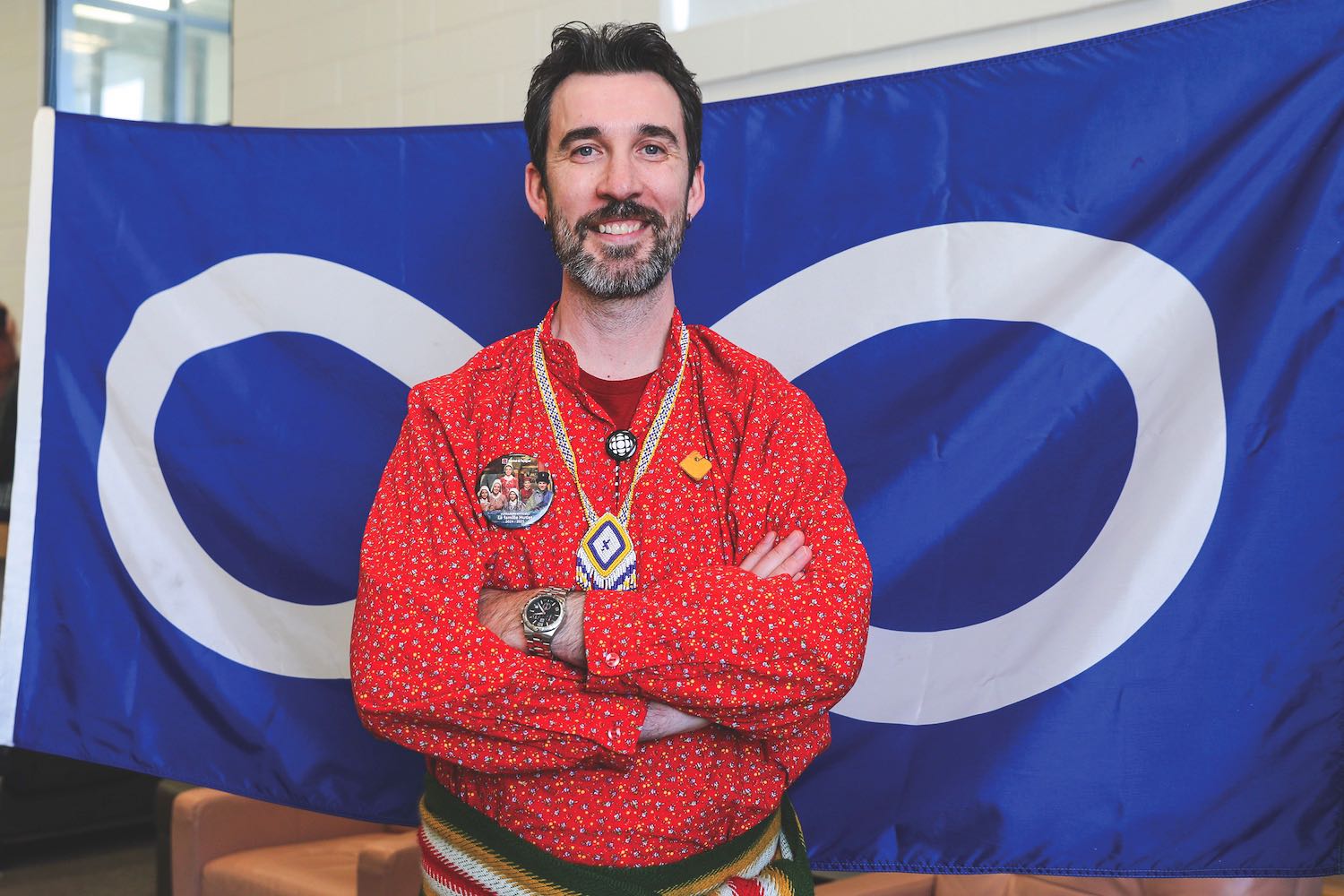 Damien Beaudoin, professeur de sciences humaines au Collège Pierre-Elliott Trudeau.