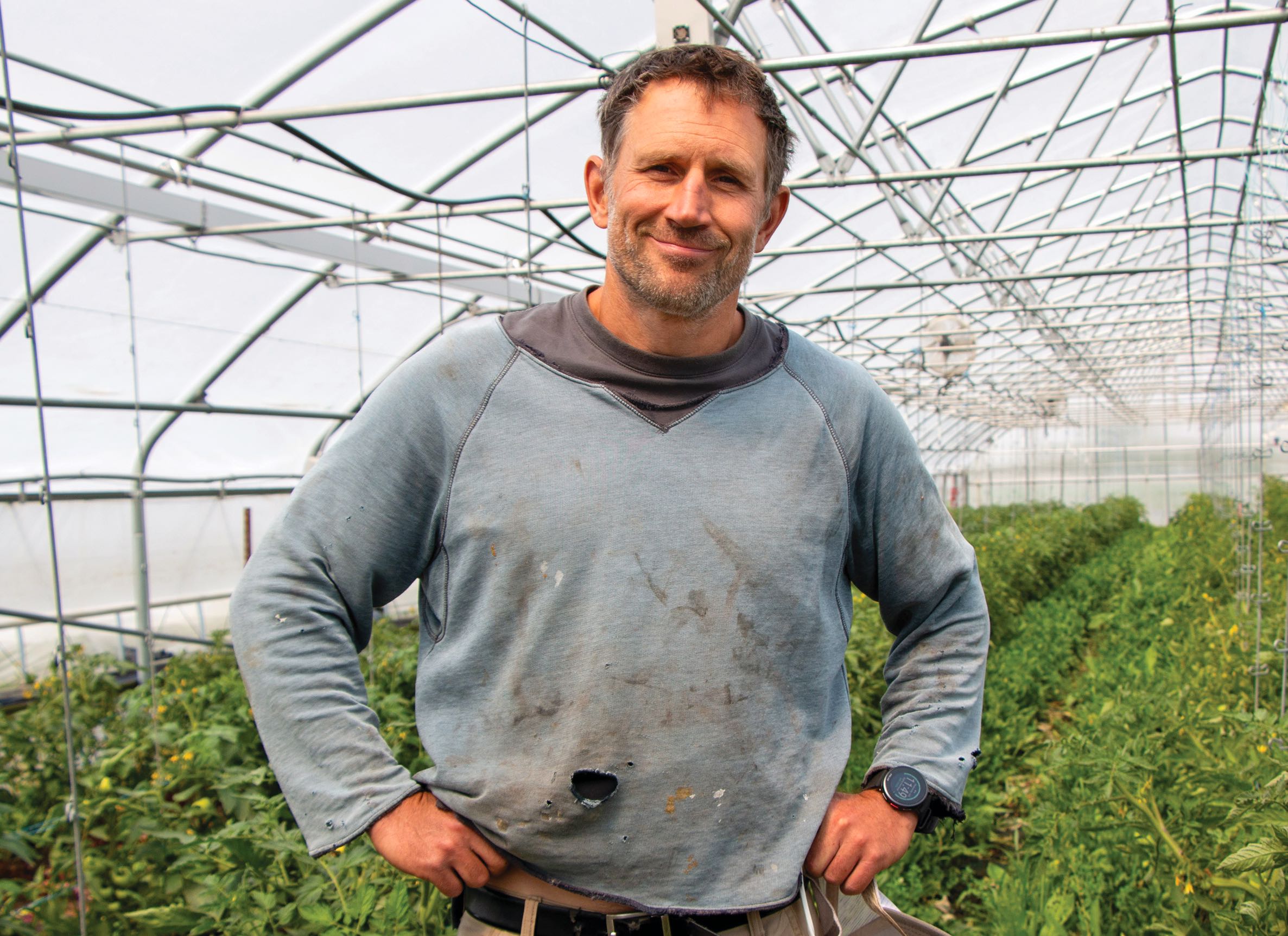 Jonathan Stevens, fondateur de Jonathan’s Farm.