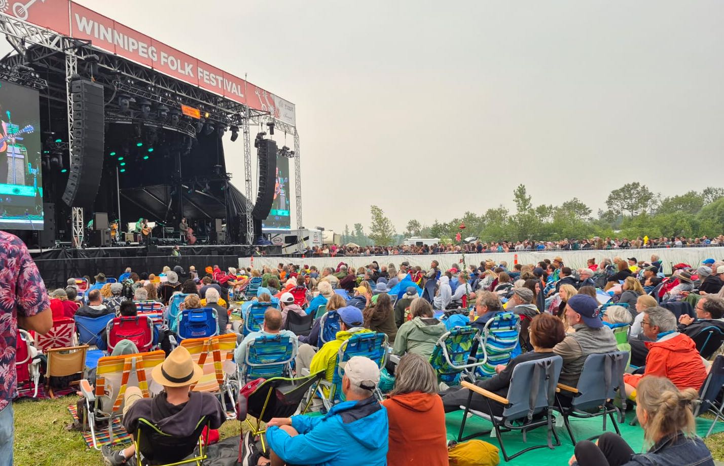 Comme souvent, le public a répondu présent pour cette nouvelle édition du Folk Fest.