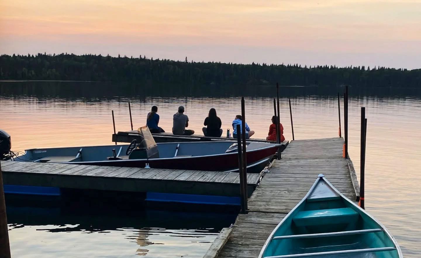Près de la rivière Maskwa, là où aura lieu le camp Bushwak du CJP.