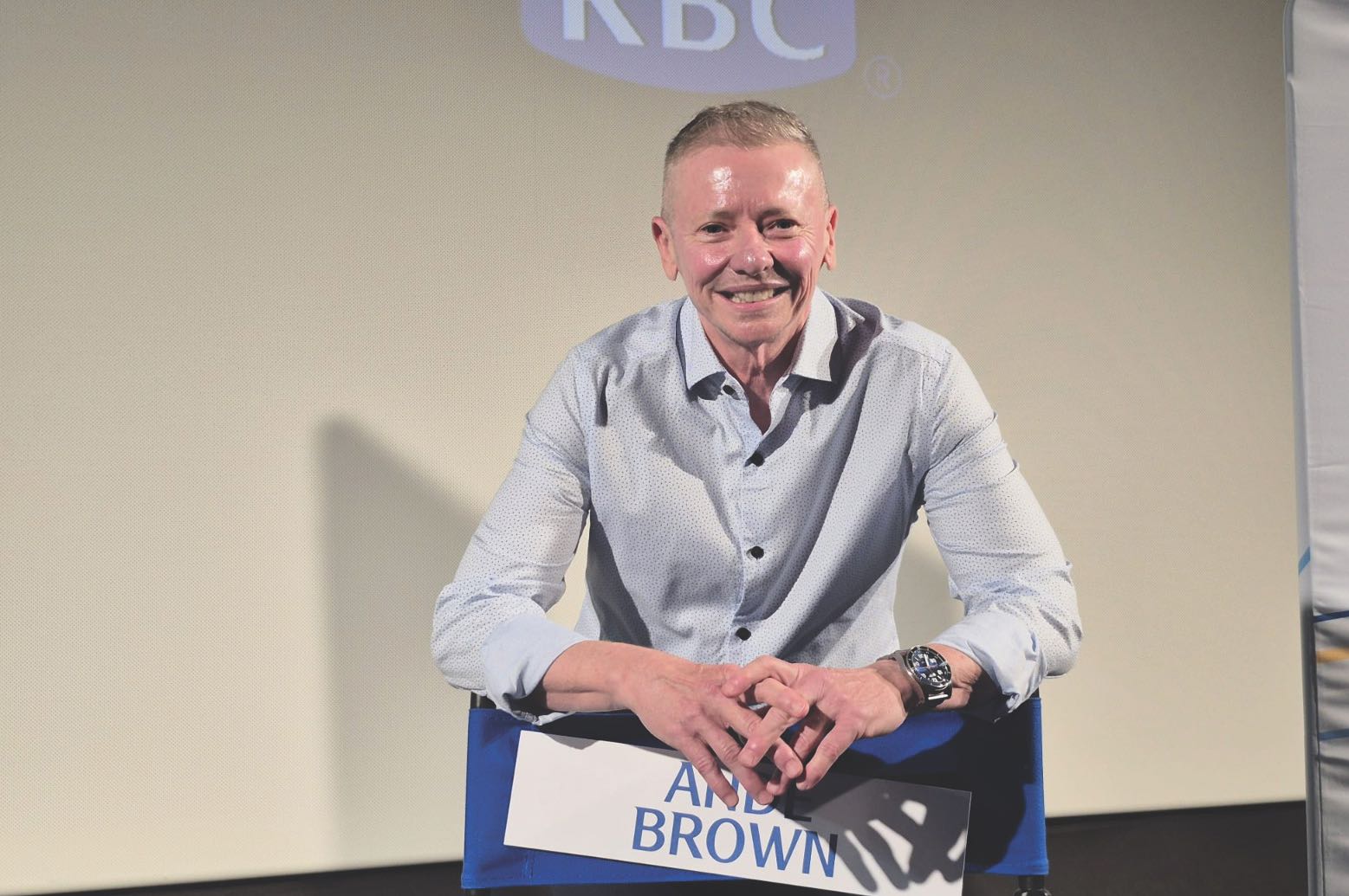 Ande Brown, gagnant du concours de pitch RBC.