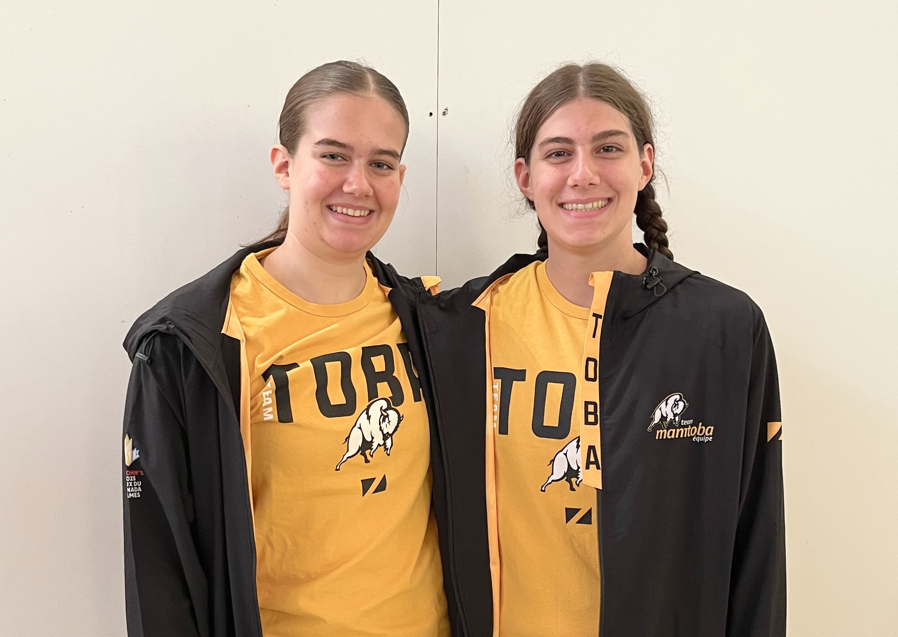 Chloé et Calla Gosselin participent aux Jeux d'été du Canada.