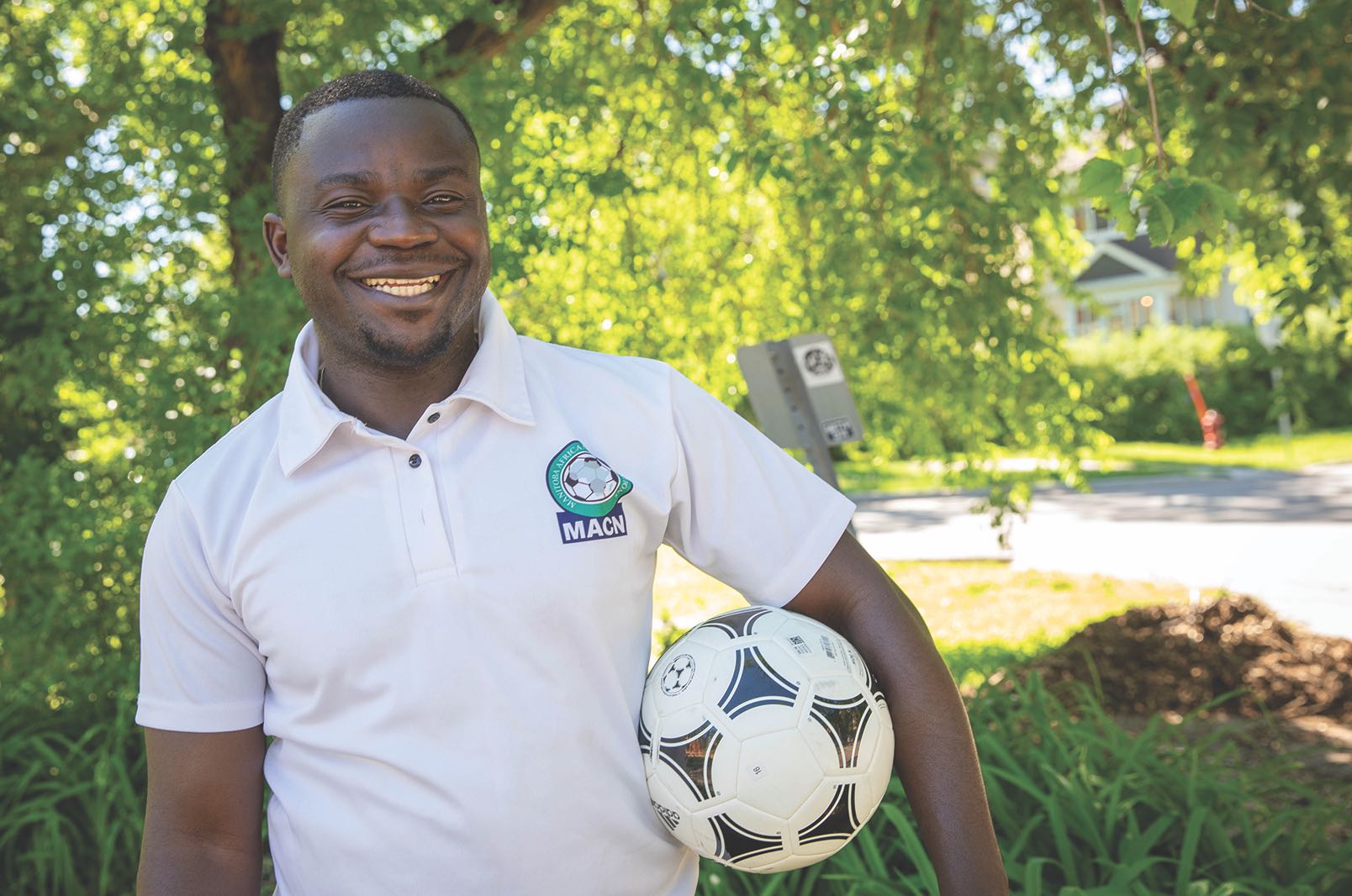 Gode Katembo est fondateur et président de la Canadian African Cup of Nations.