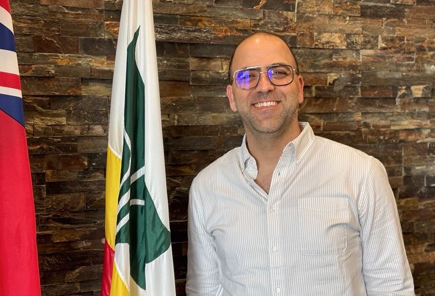 Haithem Jegham, coordonnateur de projets pour la Société de la francophonie manitobaine.