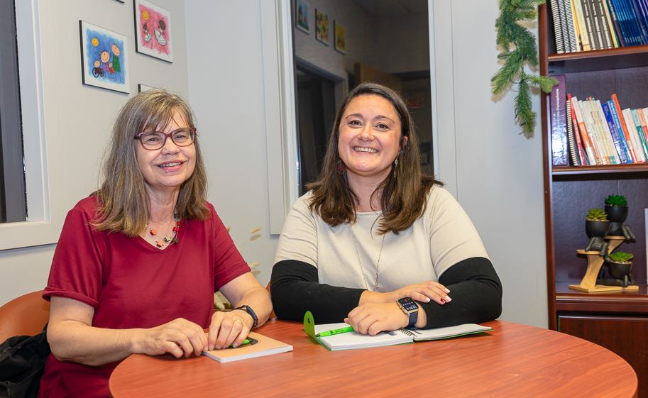 Sonia Grmela, directrice générale de ChezRachel, et Pauline Ambec, directrice générale de l’organisme Pluri-elles.