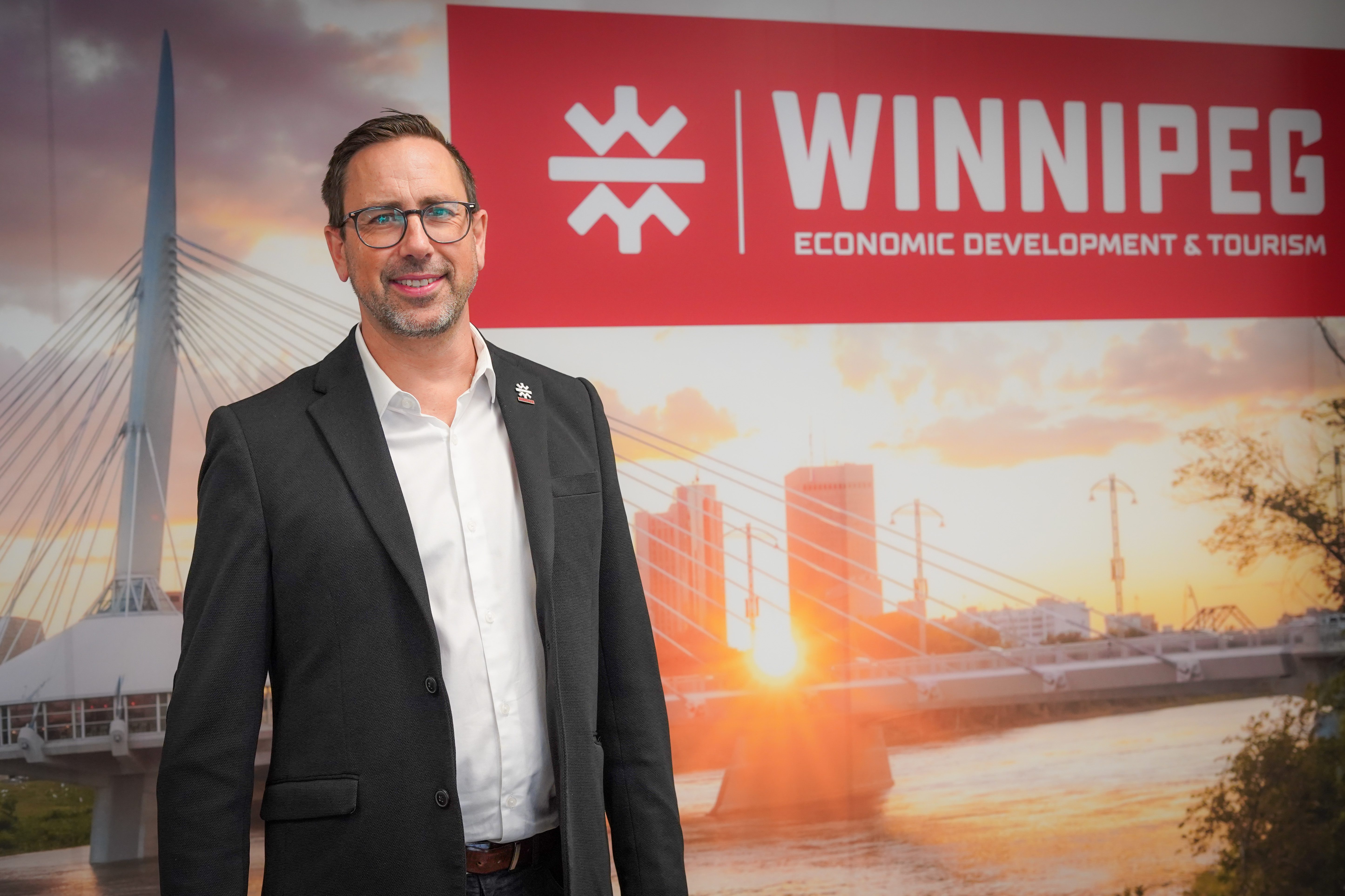 Ryan Kuffner, président-directeur général de Winnipeg Economic Development & Tourism (Photo: Maddy Reico)