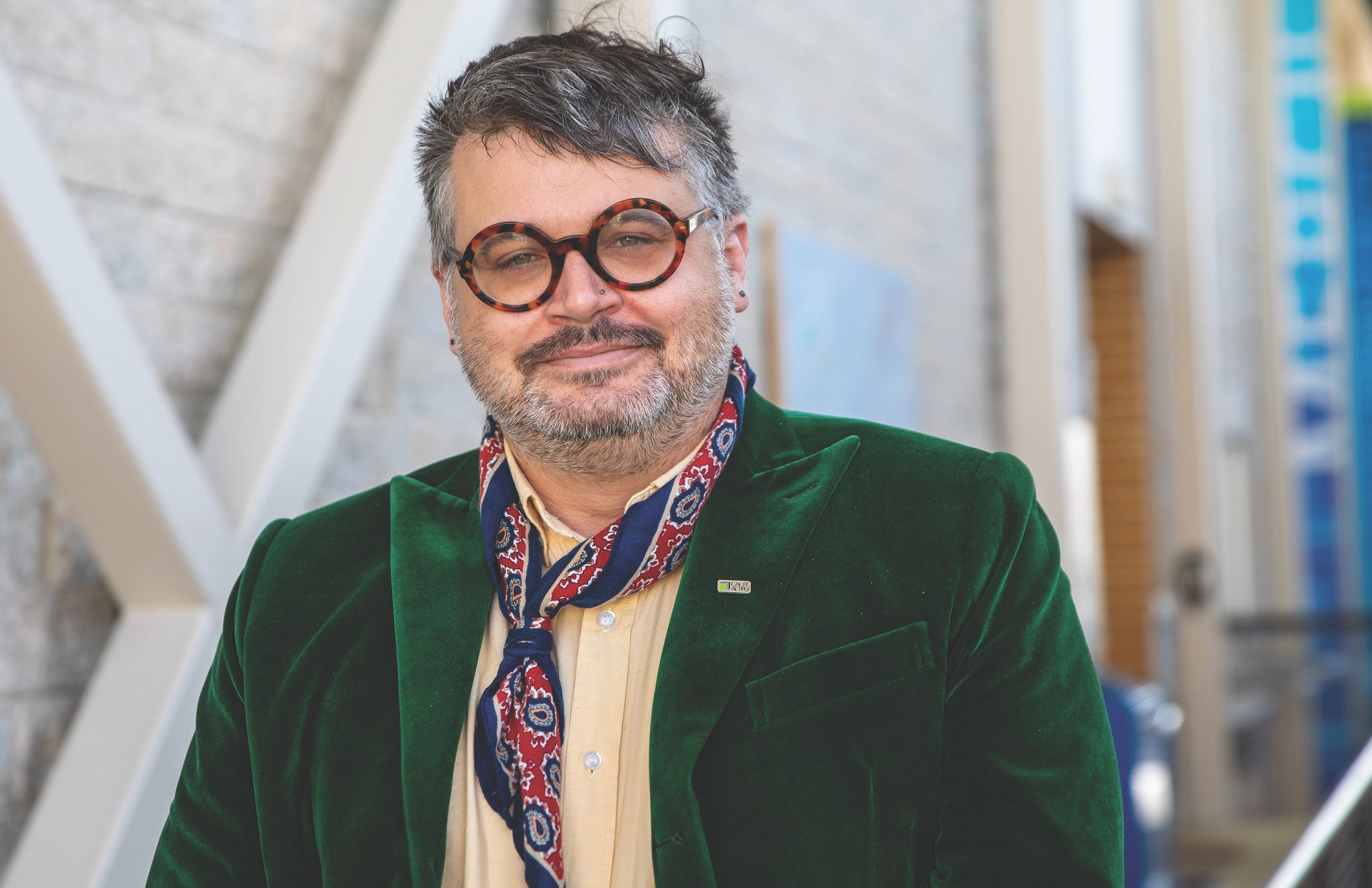 Patrick Noël, président de l’APPUSB et professeur d’histoire.