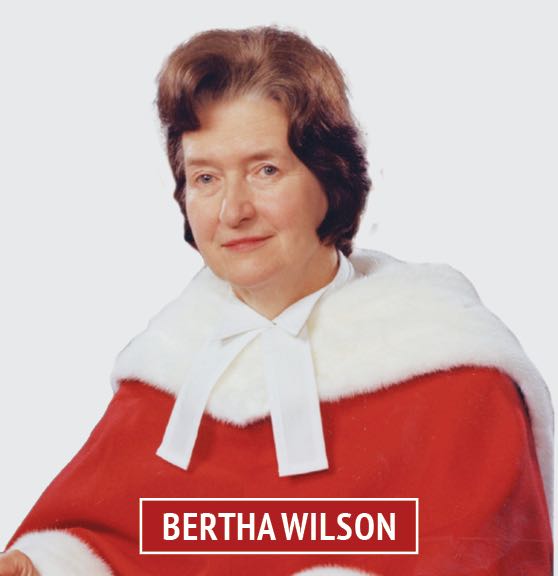 Bertha Wilson.