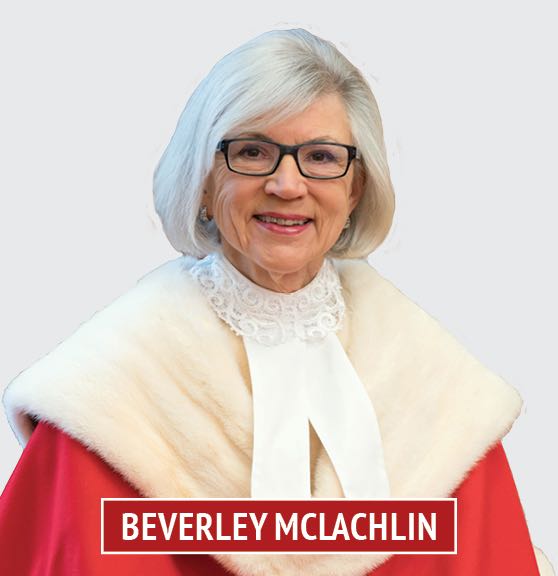 Beverley McLachlin.