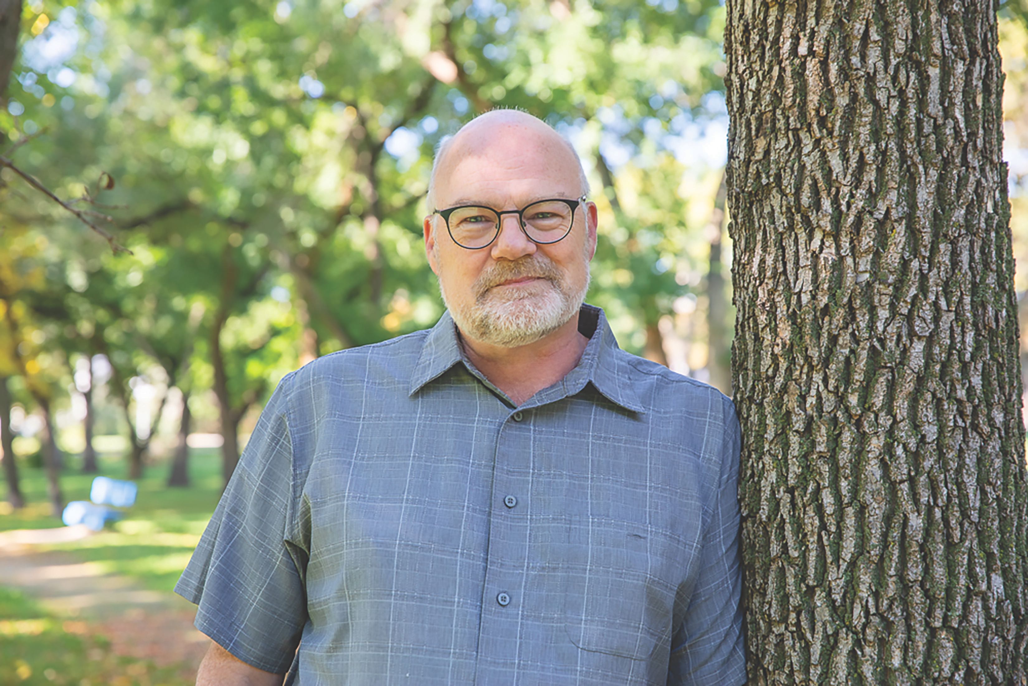 Christian Cassidy, directeur général de Trees Winnipeg.