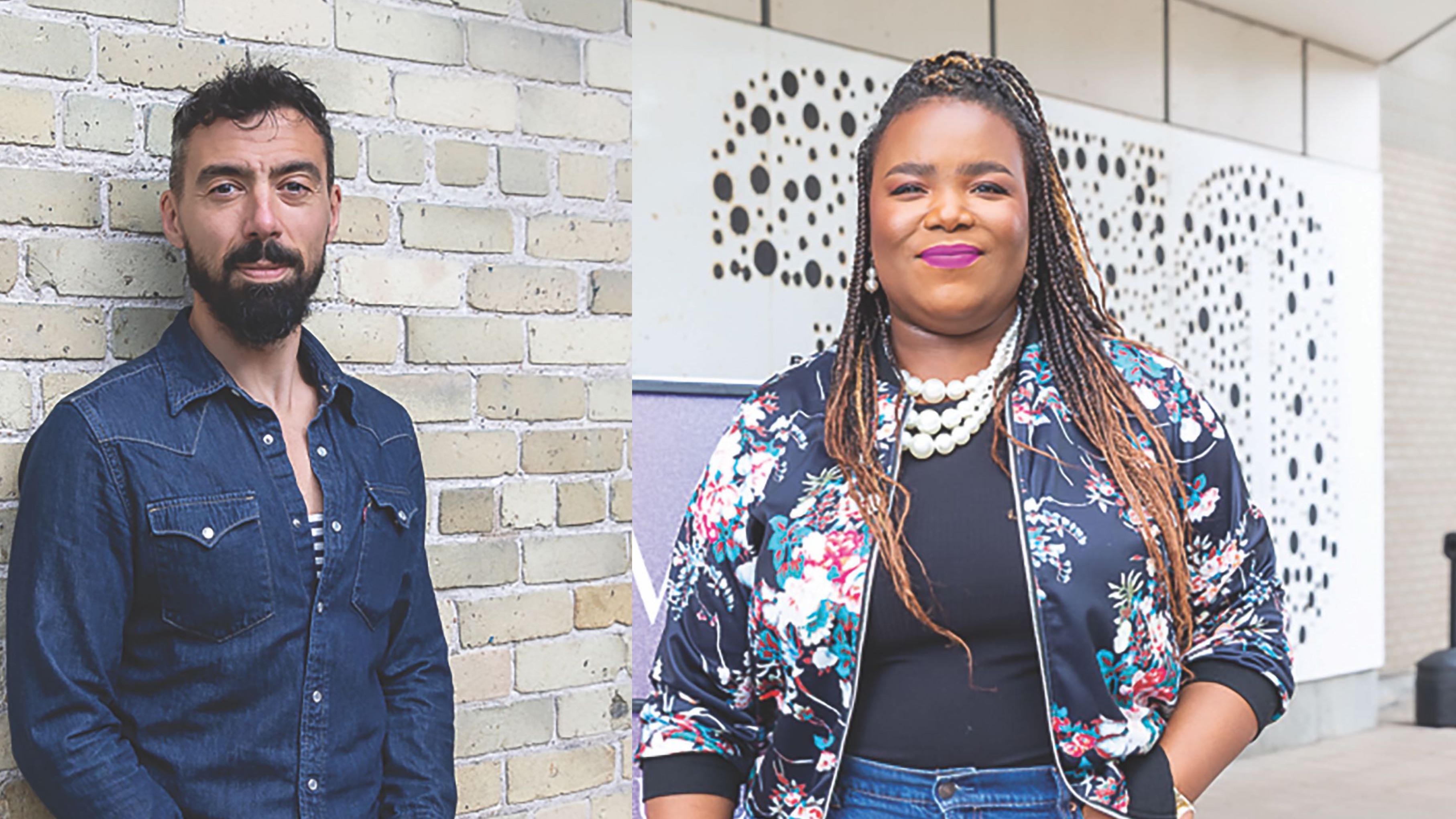 Éric Plamondon a été nommé nouveau directeur de la programmation du Centre culturel franco-manitobain (CCFM). Patricia Bitu Tshikudi, directrice générale du Centre culturel franco-manitobain.