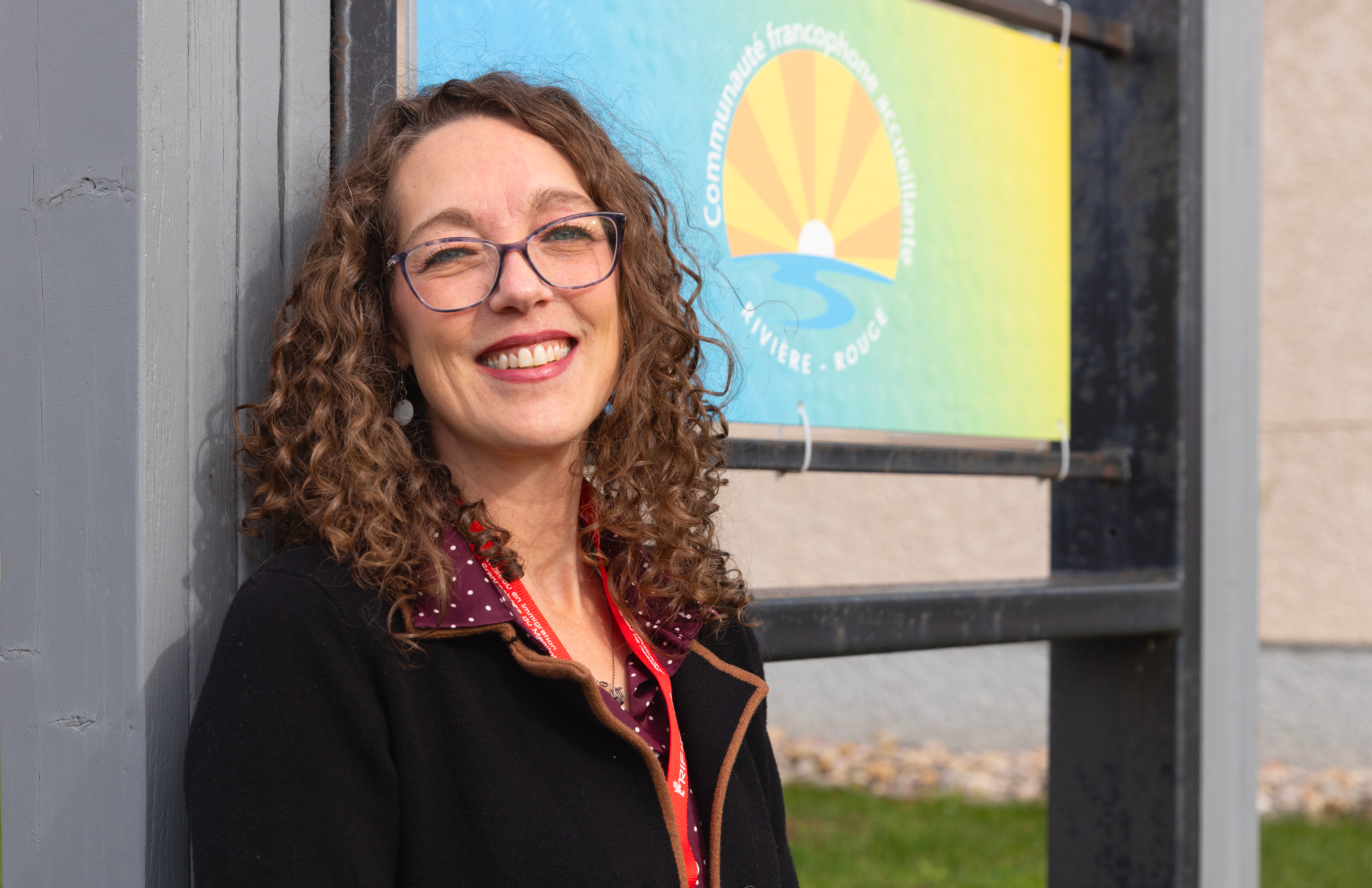 Nicole Grégoire, agente de liaison communautaire pour la Communauté francophone accueillante – Rivière Rouge.