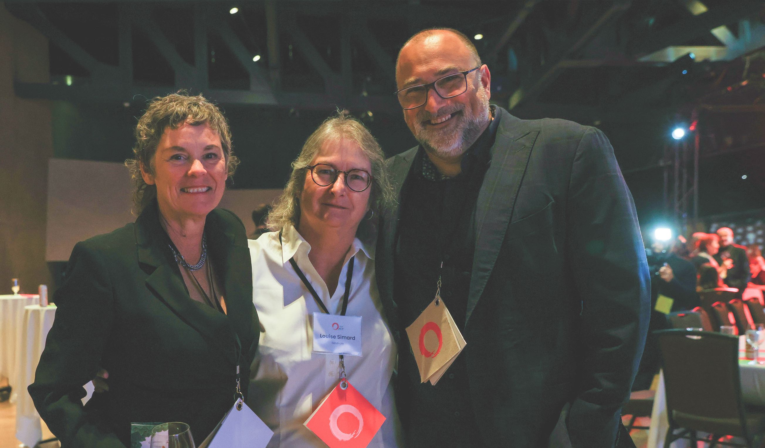 Danielle Sturk; Louise Simard; Daniel Lussier.