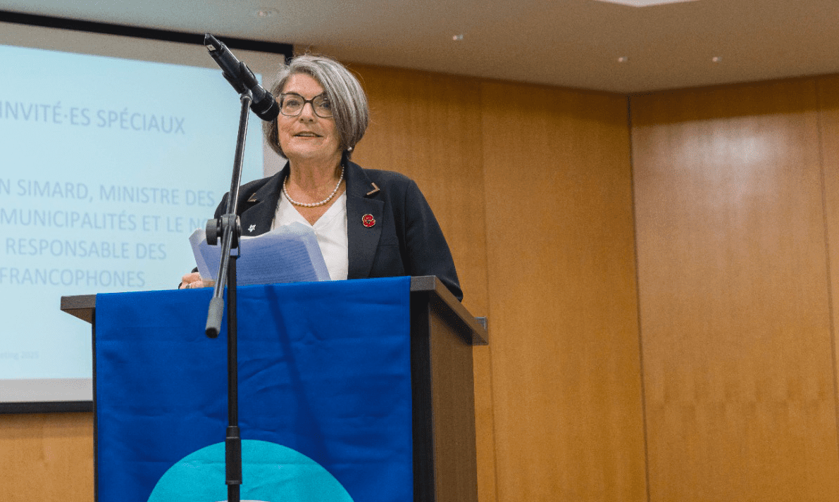 Diane Poiron-Toupin, présidente de Santé en français.