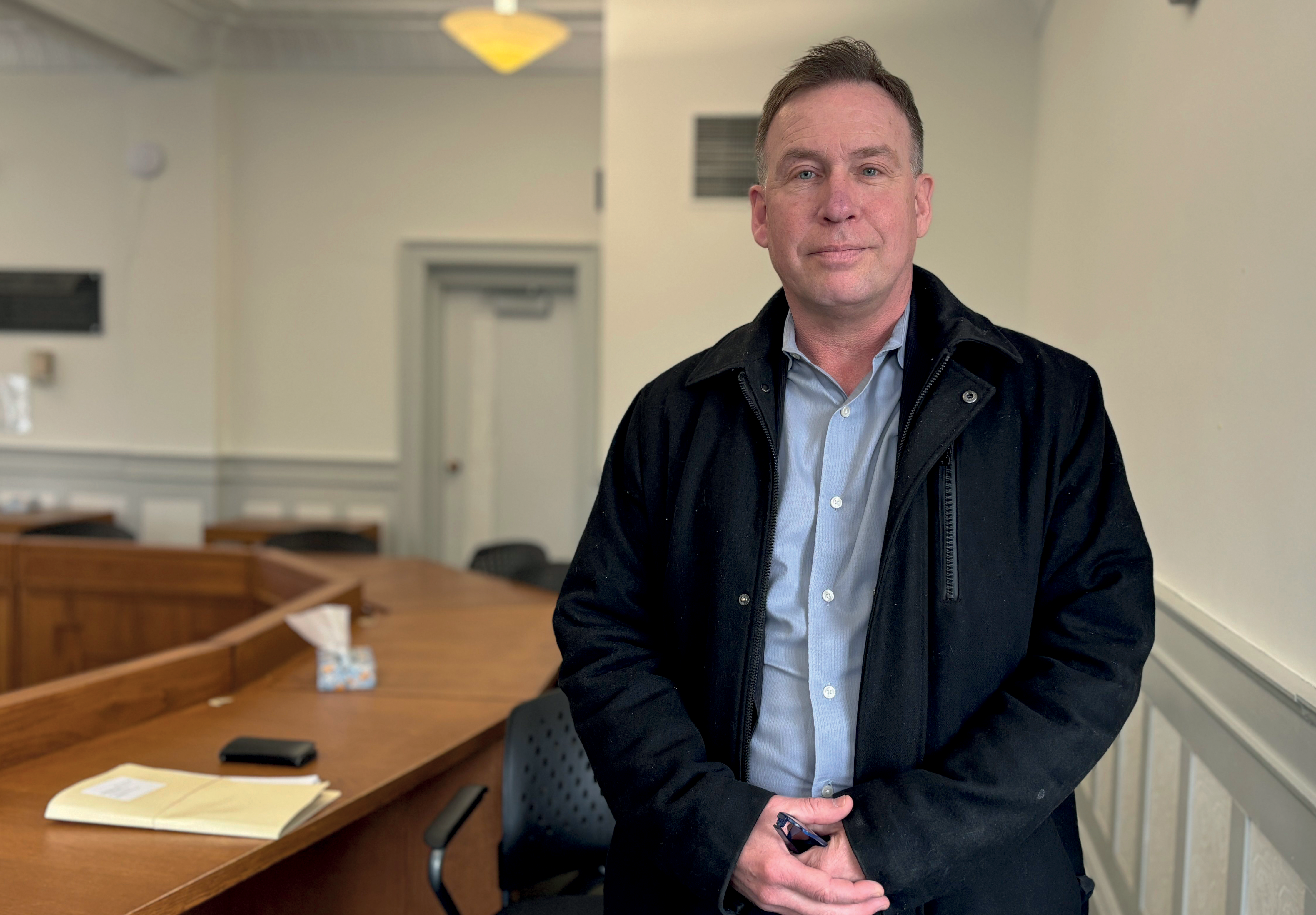 Michel Chartier, président des Ami.e.s du Carré civique de Saint-Boniface.