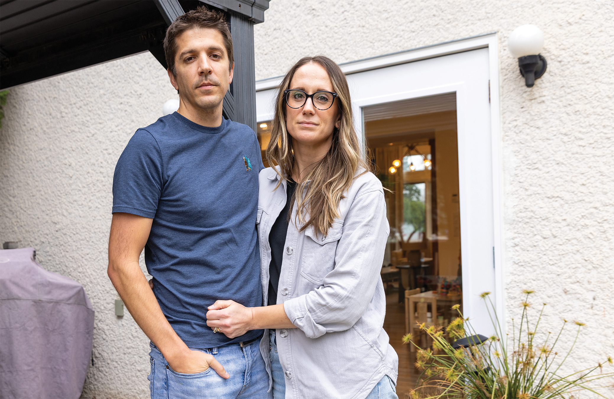 Mario et Kayla Dupont, les parents du petit Léo.