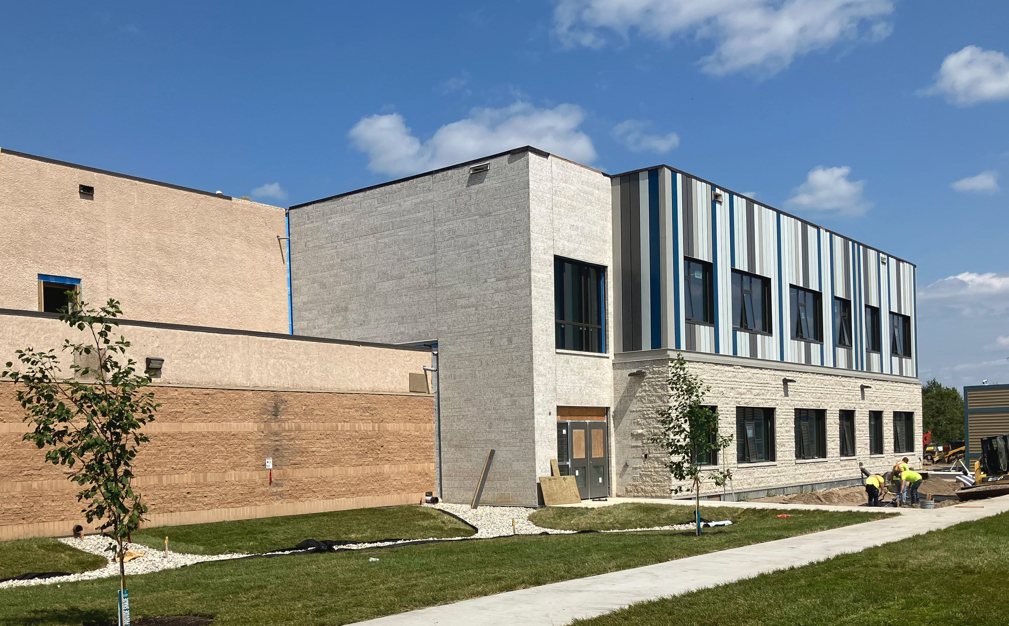 L'École Saint-Joachim à La Broquerie.