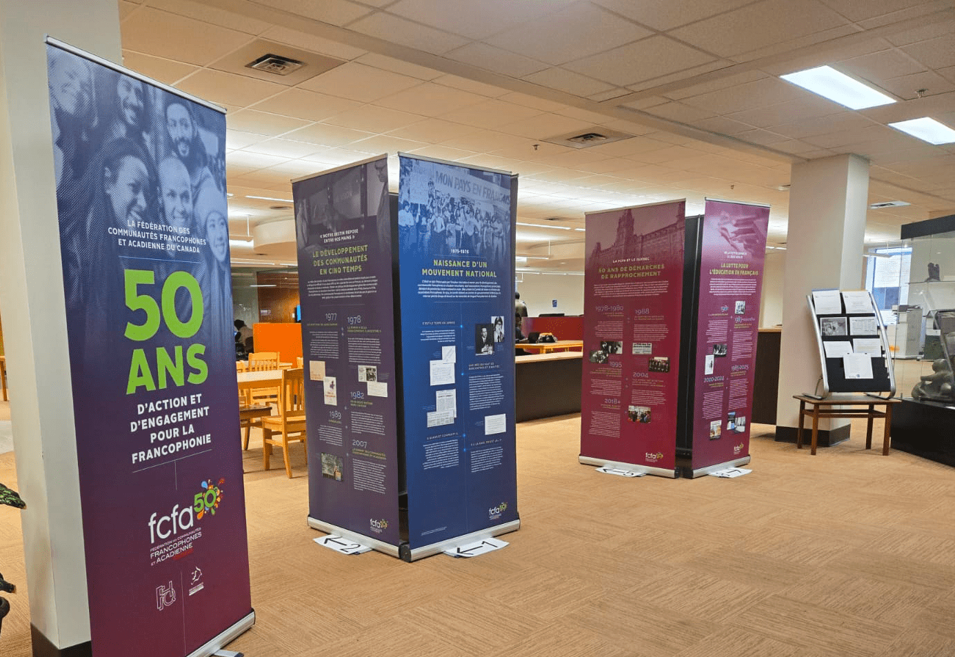 À l’occasion des 50 ans de la FCFA, une exposition itinérante revient en images et en archives sur l’histoire et les actions de l’organisme.