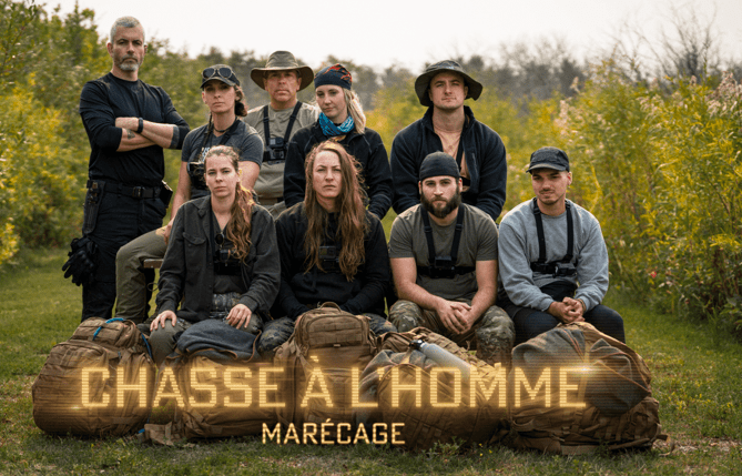 La série de docuréalité Chasse à l’homme - Marécage est tournée dans les décors naturels du parc provincial d’Hecla.