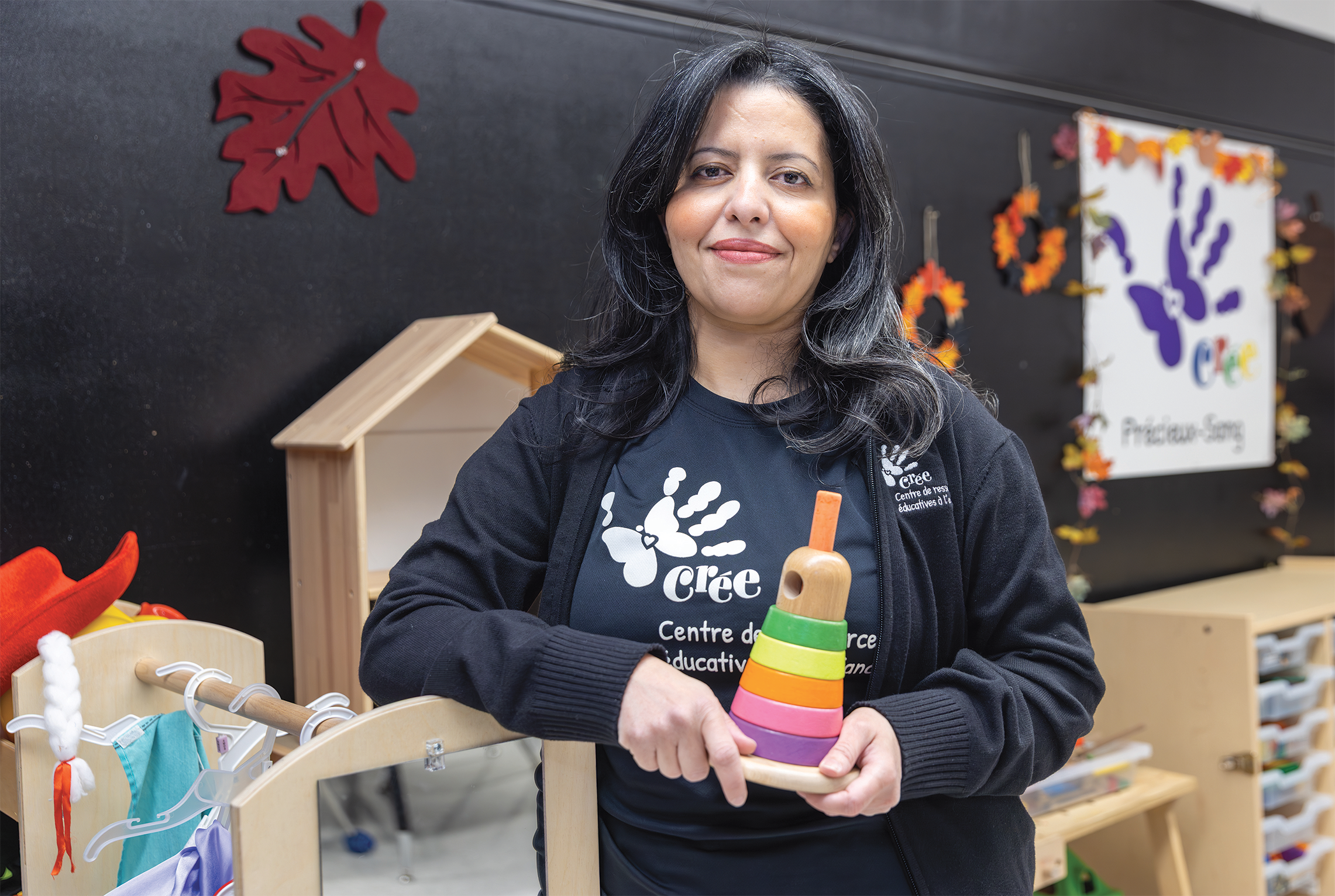 Mariem Mufti, coordonnatrice du CRÉE Précieux-Sang.