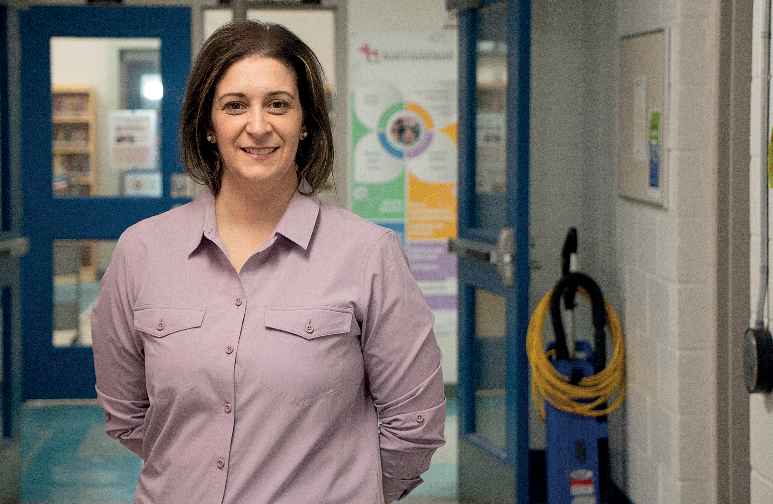 Karine Pilotte, directrice de l’École Saint-Joachim.
