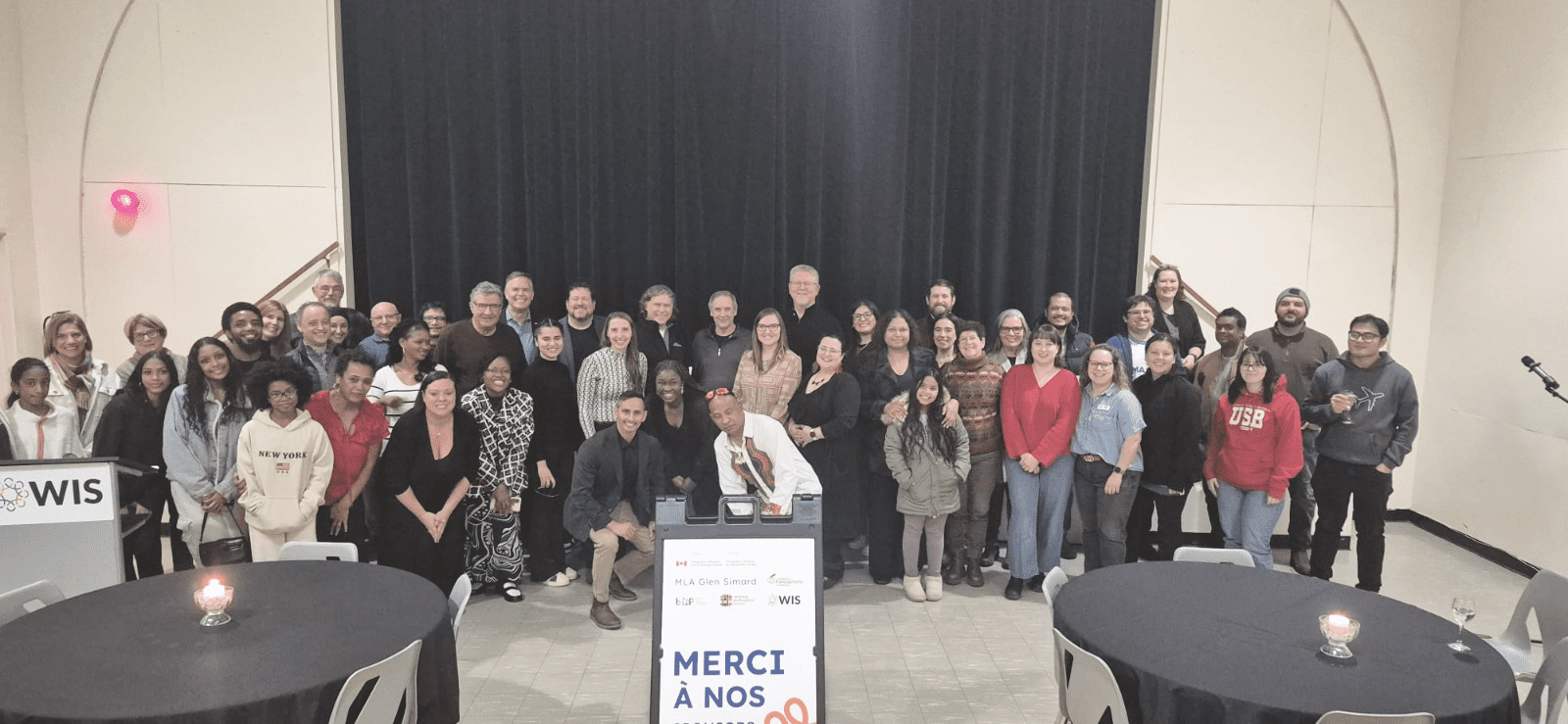 Les participants du rassemblement. 