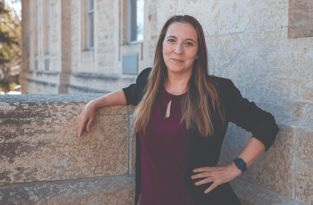 Sylvie Laurencelle, présidente de la Chambre de commerce francophone de Saint-Boniface.