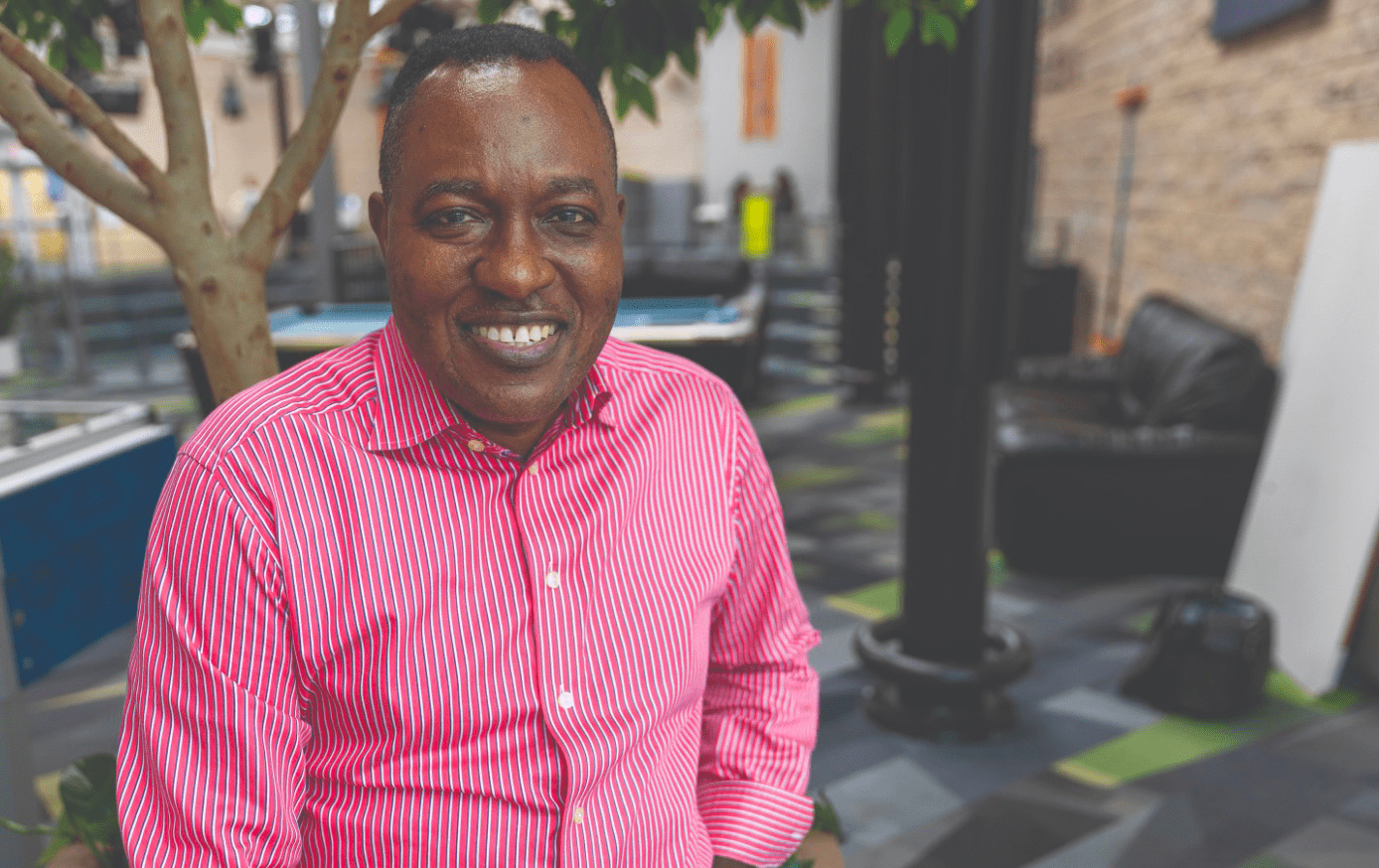 Pierre Minkala-Ntadi est arrivé à Winnipeg en janvier 2013.