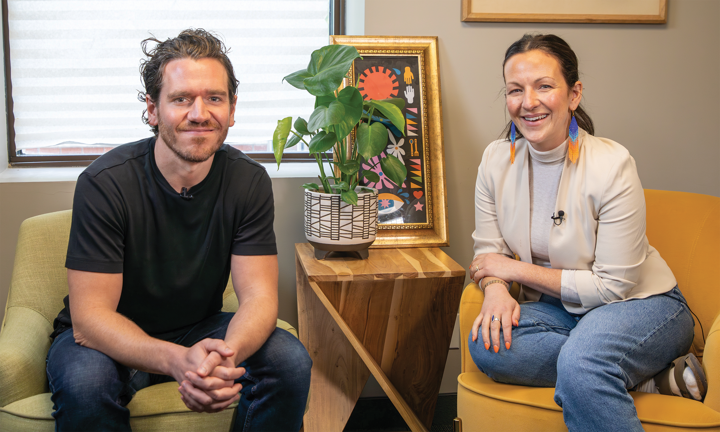 Jérémie et Janelle Wookey, producteurs de la mini-série Malgré moi.