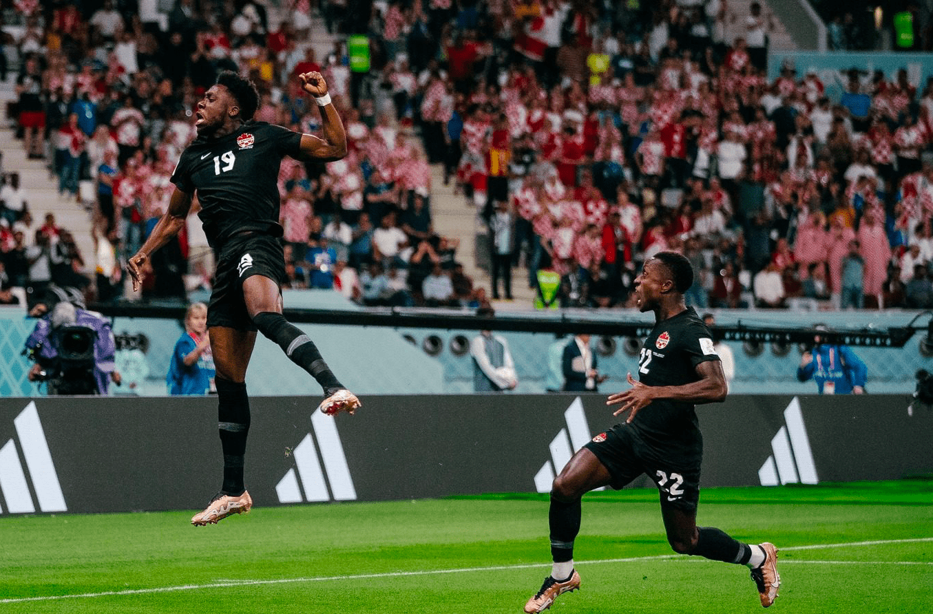 Les coéquipiers d'Alphonso Davies savent contre qui ils joueront lors du premier tour de la Coupe du monde de soccer.