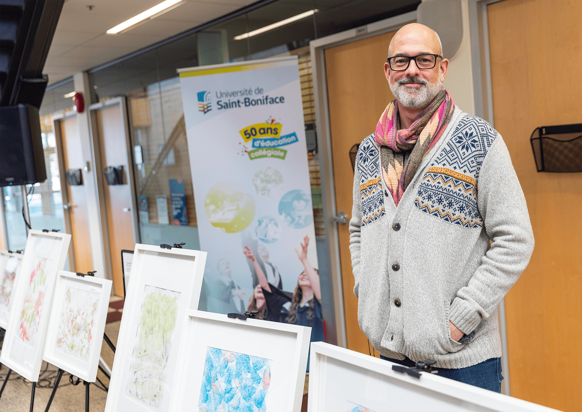 Andrew Terhoch, praticien en santé spirituelle à St.Amant.