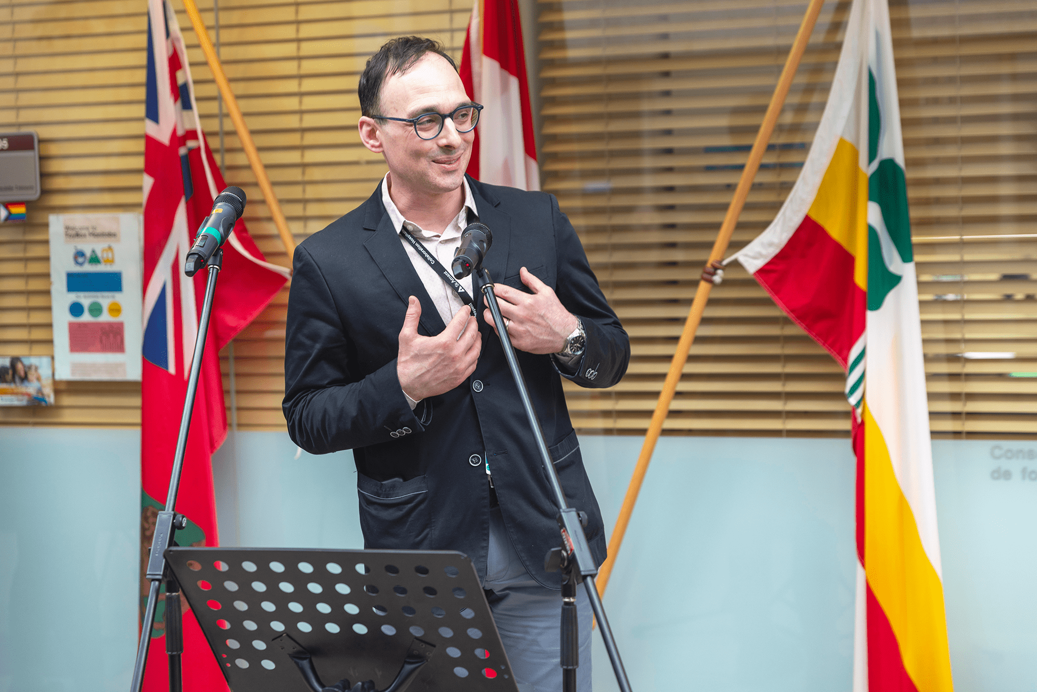 Ben Adaman, président et directeur général de St. Amant.