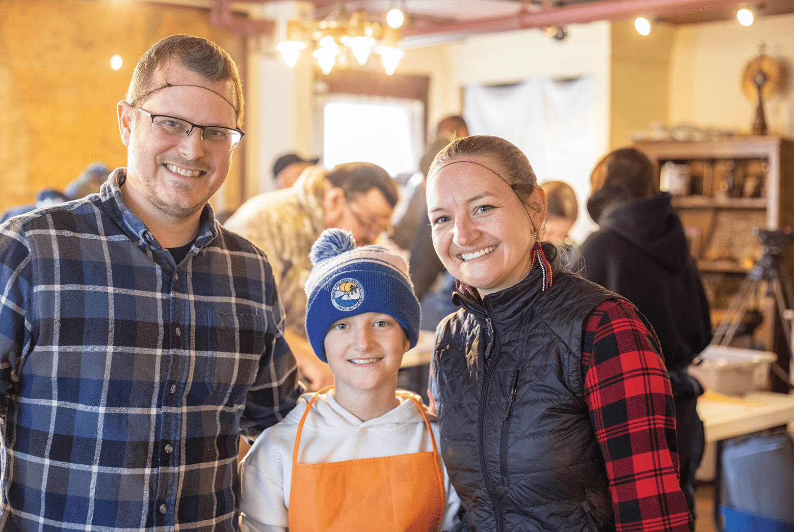 Renelle Allard-Parent & Miguel Parent et Cédric Parent.