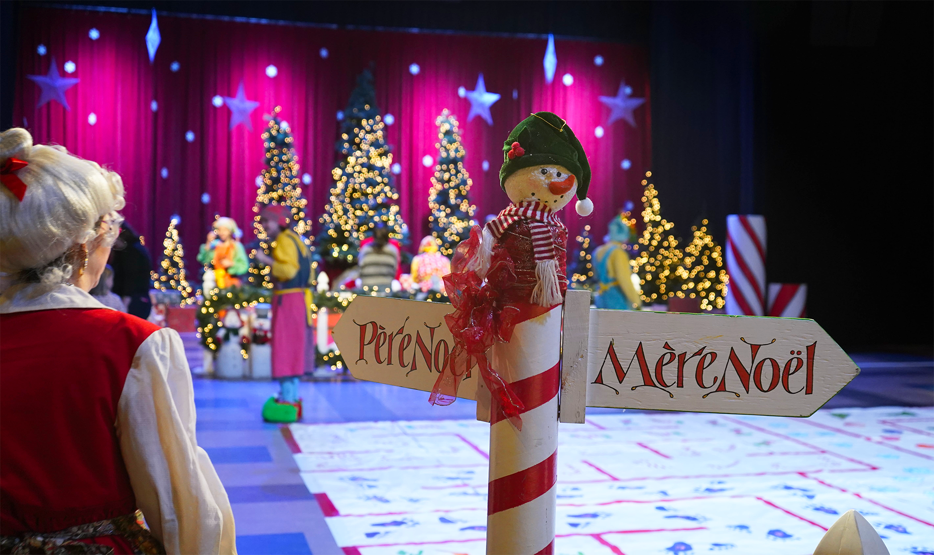 Le Village du Père Noël au CCFM.