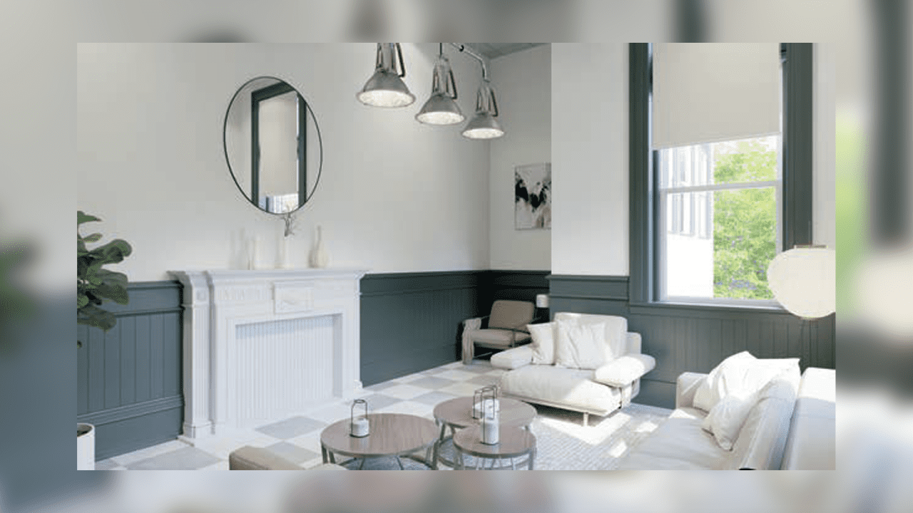 Un plan du concept intérieur du projet derestauration de l’École normale.