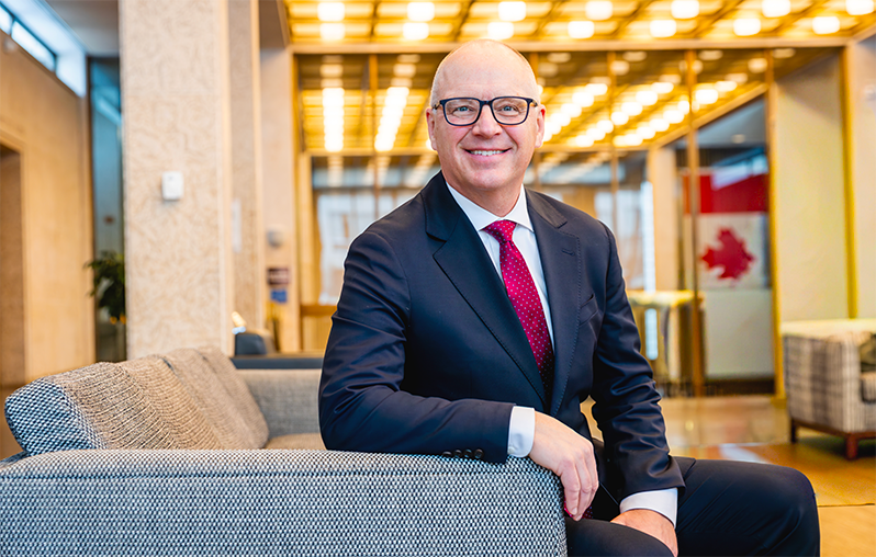 Scott Gillingham, maire de la ville de Winnipeg.