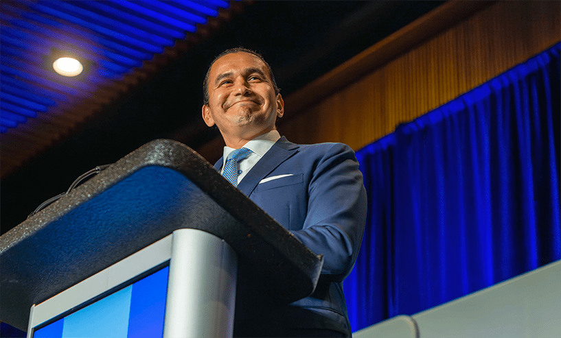 Wab Kinew, premier ministre du Manitoba.