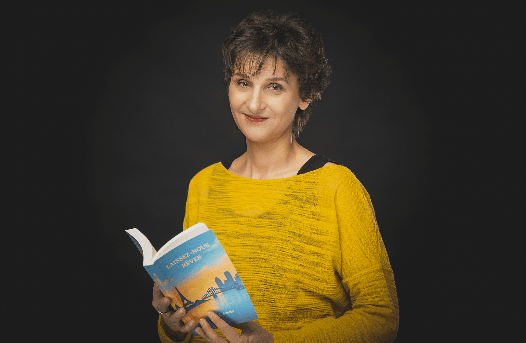 Lucile Baladier, autrice du roman Laissez-nous rêver.