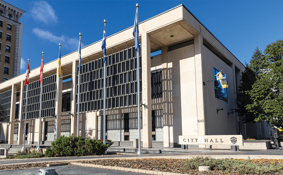 Le conseil municipal de la Ville de Winnipeg mené par Scott Gillingham s'est distingué lors du prix Ciseaux d’or 2026.