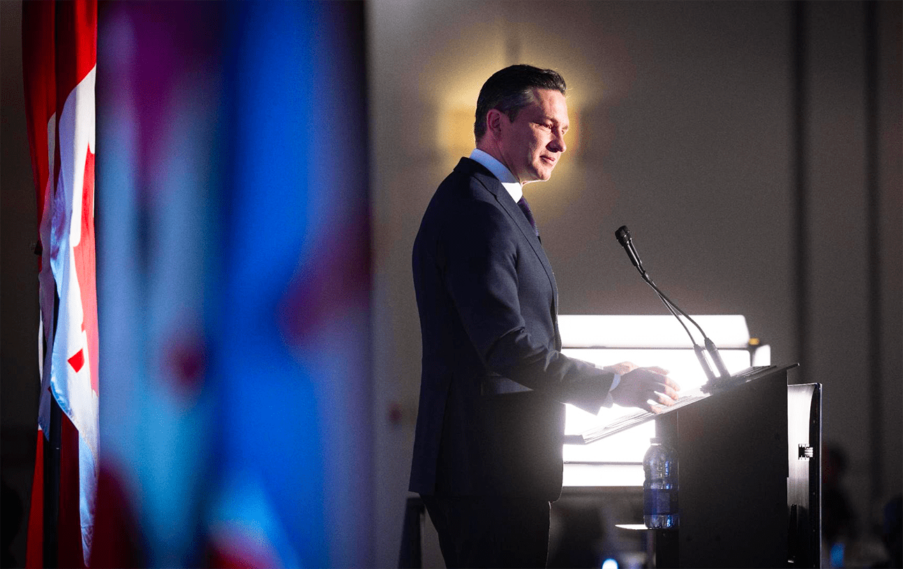 Pierre Poilievre, chef du Parti conservateur du Canada.